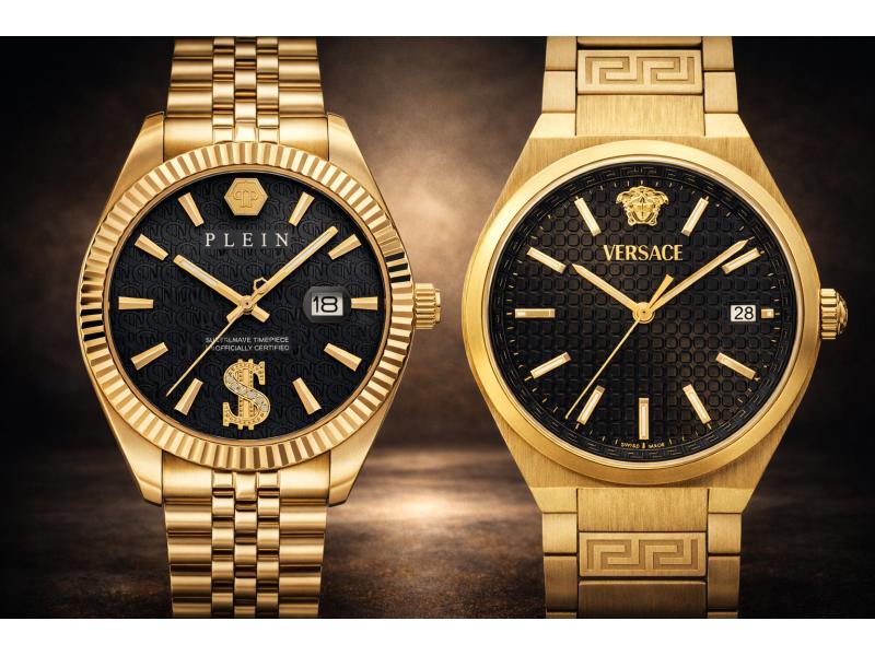 Коли годинник — частина образу: чим відрізняються Versace та Philipp Plein