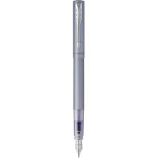 Ручка перьевая Parker VECTOR XL Metallic Silver Blue CT FP M