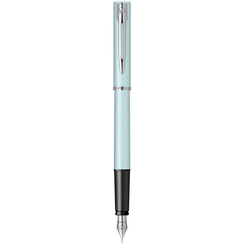 Ручка перова Waterman ALLURE Pastel Blue CT FP F