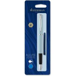 Ручка перова Waterman ALLURE Pastel Blue CT FP F (блістер)