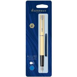 Ручка перьевая Waterman ALLURE Pastel Yellow CT FP F (блистер)
