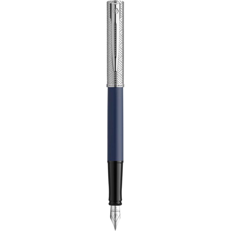 Ручка перова Waterman ALLURE Deluxe Blue CT FP F