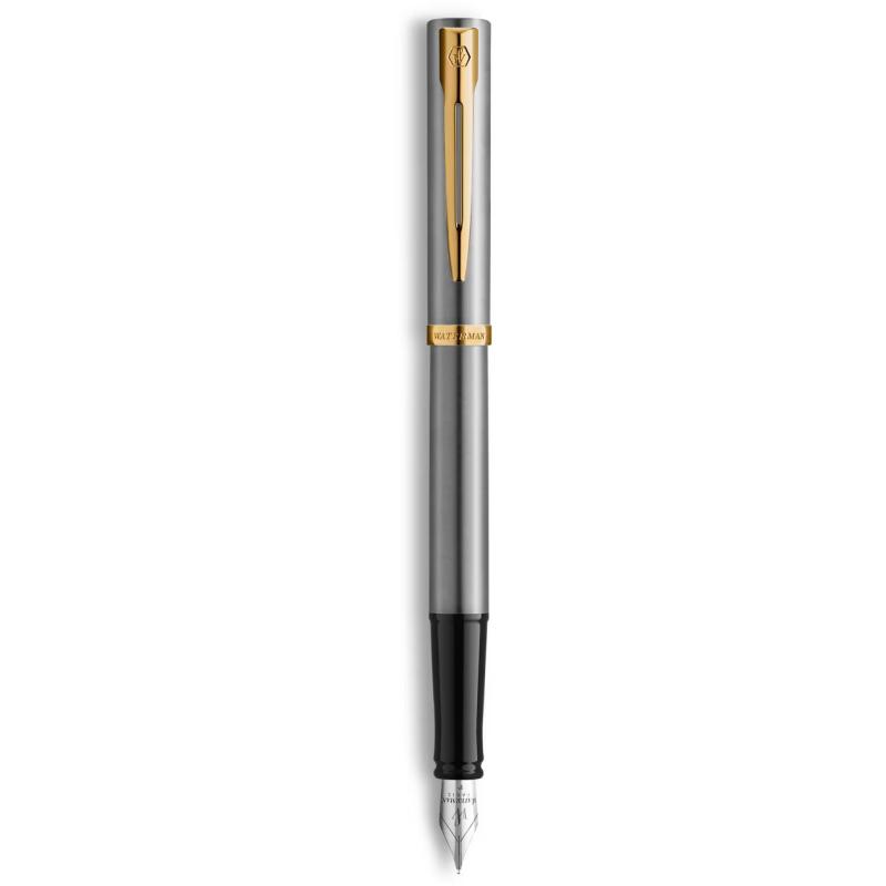 Ручка перова Waterman IMPRESSION Stainless Steel GT FP F