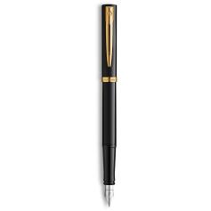 Ручка перова Waterman IMPRESSION Black GT FP F