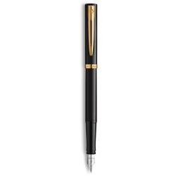 Ручка перьевая Waterman IMPRESSION Black GT FP F