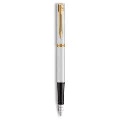 Ручка перова Waterman IMPRESSION White GT FP F