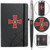 Подарочный набор Parker JOTTER Originals ARMY Black CT BP Эмблема ВСУ (шариковая ручка + блокнот Parker)