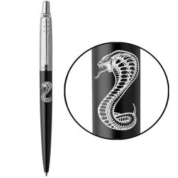 Ручка шариковая Parker JOTTER ZODIAC Bond Street Black CT BP Зеленая Змея