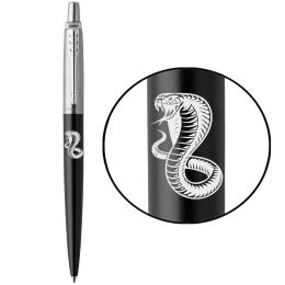 Ручка шариковая Parker JOTTER ZODIAC Bond Street Black CT BP Деревянная Змея