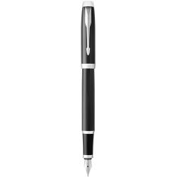 Ручка перова Parker IM Black CT FP F
