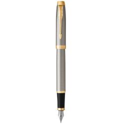 Ручка перова Parker IM Brushed Metal GT FP M