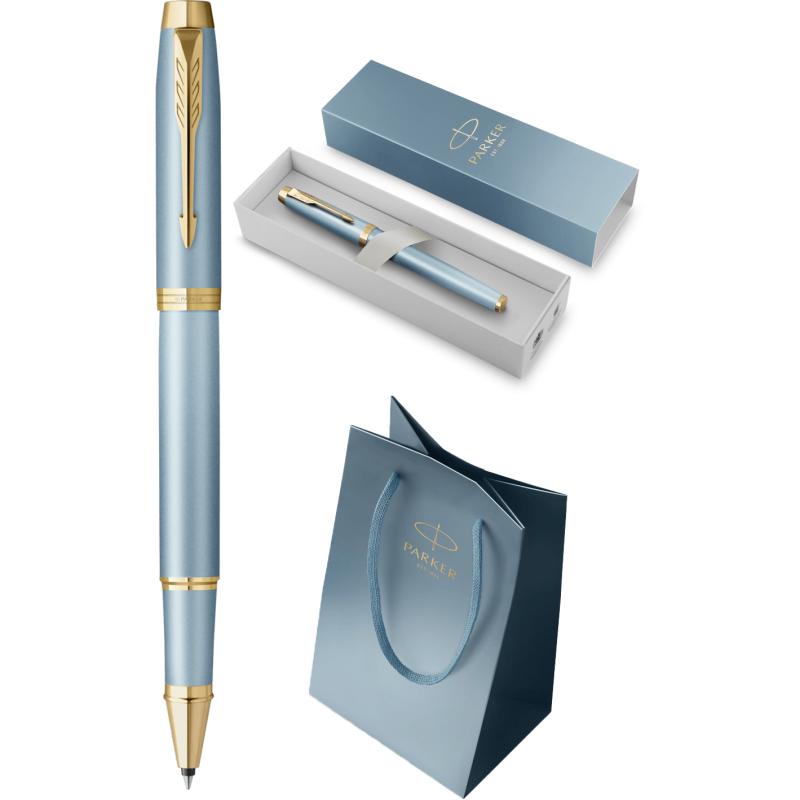 Ролерна ручка Parker IM Rituals Turquoise Green GT RB + Пакет Parker Rituals