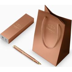 Ручка перьевая Parker IM Rituals Uplifting Orange GT FP F + Пакет Parker Rituals