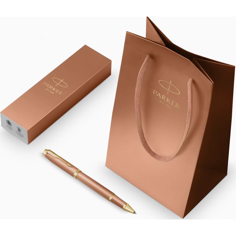 Ручка ролерна Parker IM Rituals Uplifting Orange GT RB + Пакет Parker Rituals