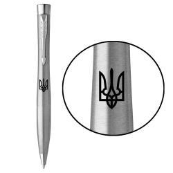 Ручка кулькова Parker URBAN UKRAINE Metro Metallic CT BP Тризуб