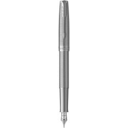 Ручка перова Parker SONNET SE Cisele Palladium PT FP18 F + оксамитовий чохол