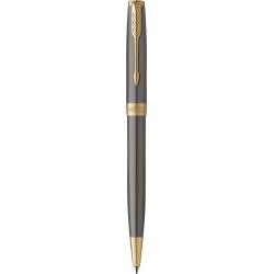 Ручка кулькова Parker SONNET Grey Lacquer GT BP