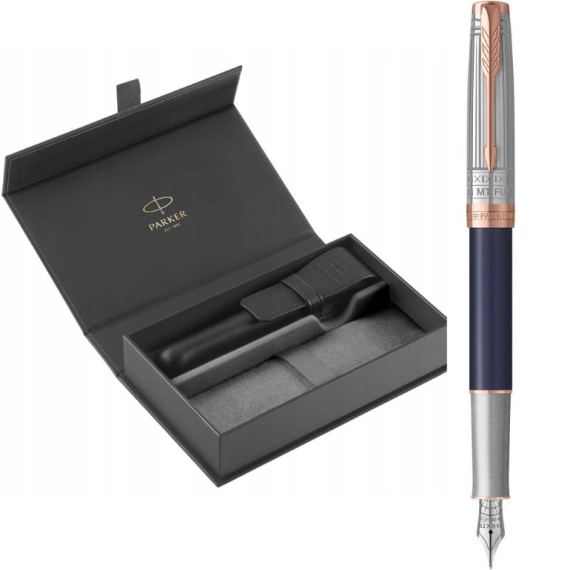Набір Parker SONNET SE Mt. Fuji Edition PGT FP18 F (перова ручка + шкіряний чохол + коробка)