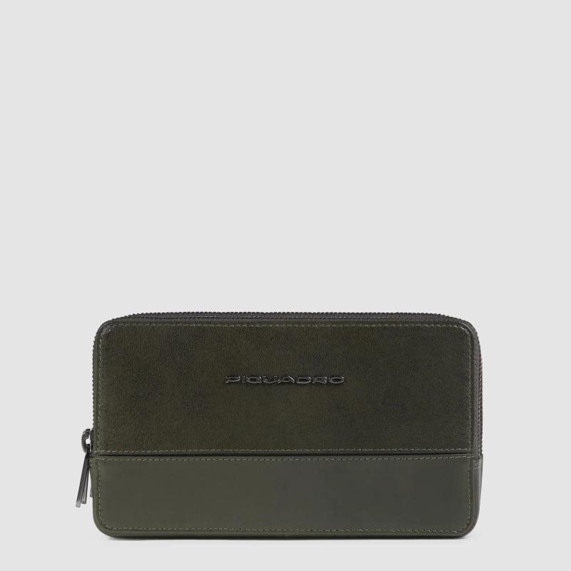 Клатч Piquadro PHILIP (W136) Green AC2141W136R_VE