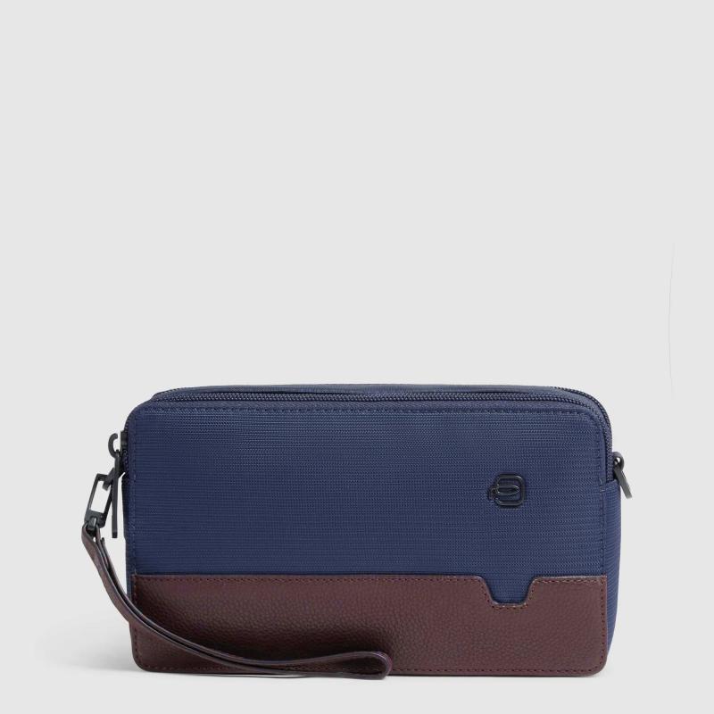 Клатч Piquadro MARCEL (W138) Blue-Dark Brown AC4221W138_BLUTM