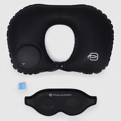 Набір для подорожей (подушка, маска, беруші) Piquadro ACCESSORIES Black AC6435TA_N