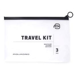 Набір для подорожей (подушка, маска, беруші) Piquadro ACCESSORIES Black AC6435TA_N