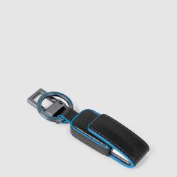 Брелок з флешкою на 256 ГБ Piquadro BLUE SQUARE (B2) Black AC6567B2-N