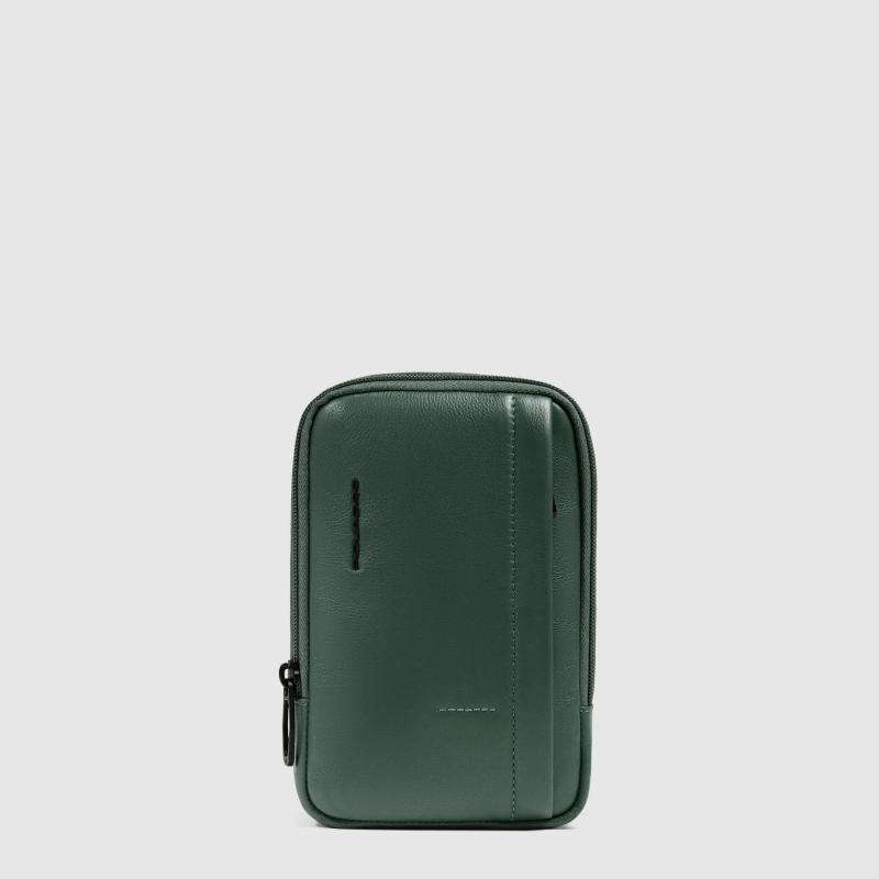 Сумка для смартфона Piquadro RUSSEL (W137) Green AC6847W137R_VE