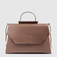 Сумка жіноча Piquadro CIRCLE (W92) Brown-Beige BD6778W92_MBE