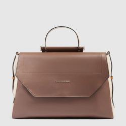 Сумка жіноча Piquadro CIRCLE (W92) Brown-Beige BD6778W92_MBE