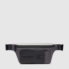 Сумка на пояс Piquadro BRIEF 2 SPECIAL (BR2S) Grey-Black CA2174BR2S_GRN