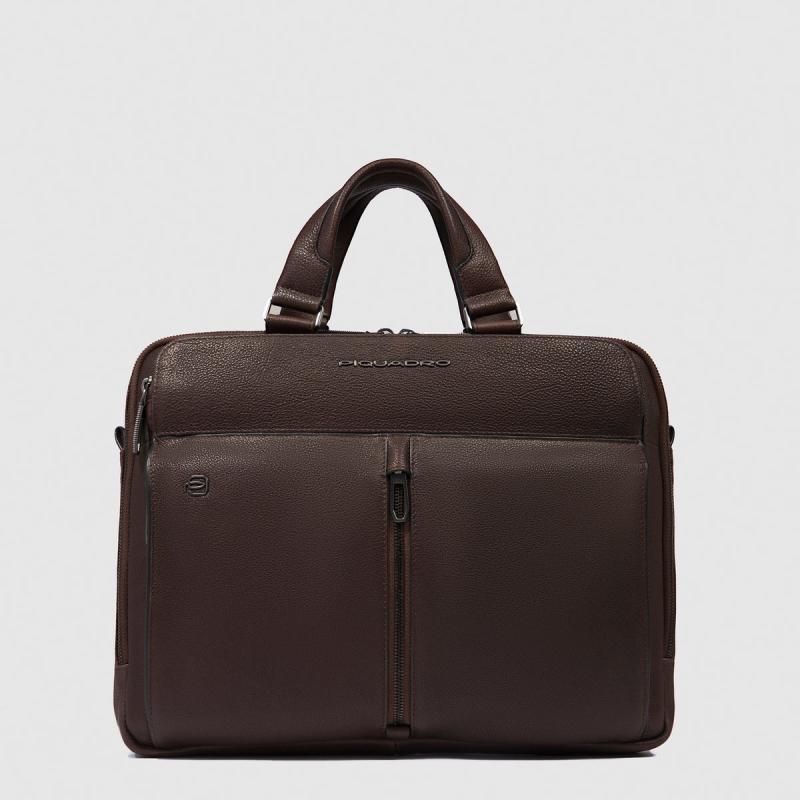 Сумка для ноутбука 14  Piquadro HEDLEY (W130) Dark Brown CA4098W130_TM