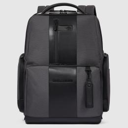 Рюкзак для ноутбука 15,6″ Piquadro BRIEF 2 SPECIAL (BR2S) Grey-Black CA4532BR2S_GRN