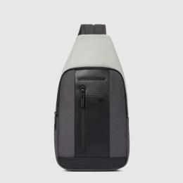 Сумка-слинг Piquadro BRIEF 2 SPECIAL (BR2S) Grey-Black CA4536BR2S_GRN
