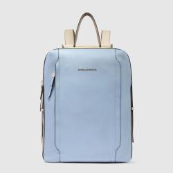 Рюкзак для ноутбука 14″ Piquadro CIRCLE (W92) Blue-Beige CA4576W92_AZBE2