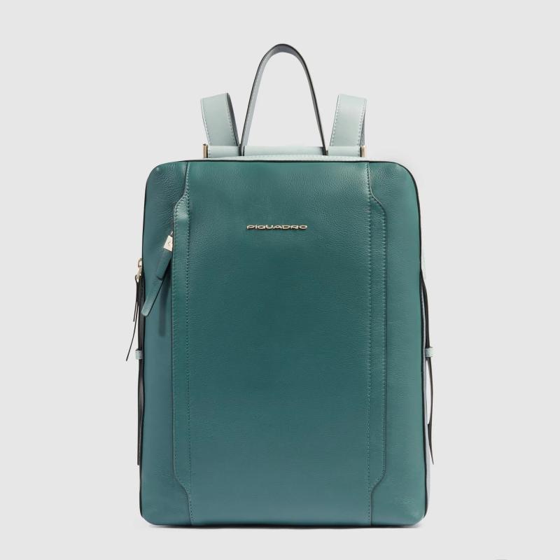 Рюкзак для ноутбука 14 Piquadro CIRCLE (W92) Teal-Light Blue CA4576W92_OTAV
