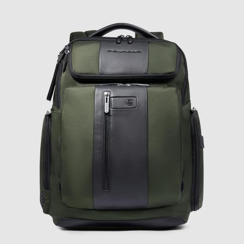 Рюкзак для ноутбука 15,6 Piquadro BRIEF (BR) Green CA5477BR2_VE2