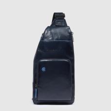Сумка-слинг Piquadro BLUE SQUARE (B2) Navy Blue CA5577B2-BLU2