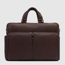 Сумка для ноутбука 15.6″ Piquadro HEDLEY (W130) Dark Brown CA6025W130_TM