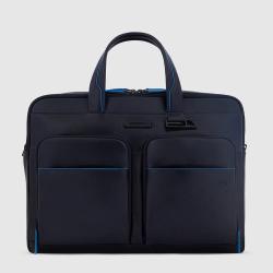 Сумка для ноутбука 15.6″ Piquadro B2 REVAMP (B2V) Blue CA6026B2V_BLU