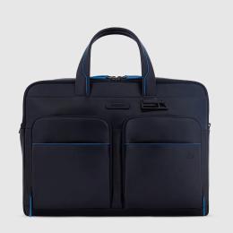 Сумка для ноутбука 15.6″ Piquadro B2 REVAMP (B2V) Blue CA6026B2V_BLU
