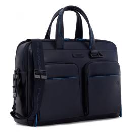 Сумка для ноутбука 15.6″ Piquadro B2 REVAMP (B2V) Blue CA6026B2V_BLU
