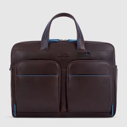 Сумка для ноутбука 15.6″ Piquadro B2 REVAMP (B2V) Cognac CA6026B2V_MO