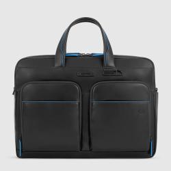 Сумка для ноутбука 15.6″ Piquadro B2 REVAMP (B2V) Black CA6026B2V_N