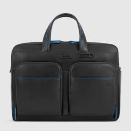 Сумка для ноутбука 15.6″ Piquadro B2 REVAMP (B2V) Black CA6026B2V_N
