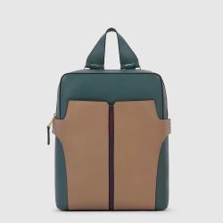 Рюкзак для ноутбука 15,6″ Piquadro RAY (S126) Light Green-Powder Pink CA6127S126_VERO