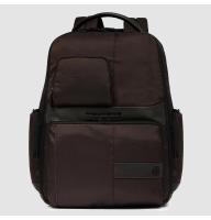 Рюкзак для ноутбука 15,6″ Piquadro WOLLEM (W129) Dark Brown CA6239W129BM_TM