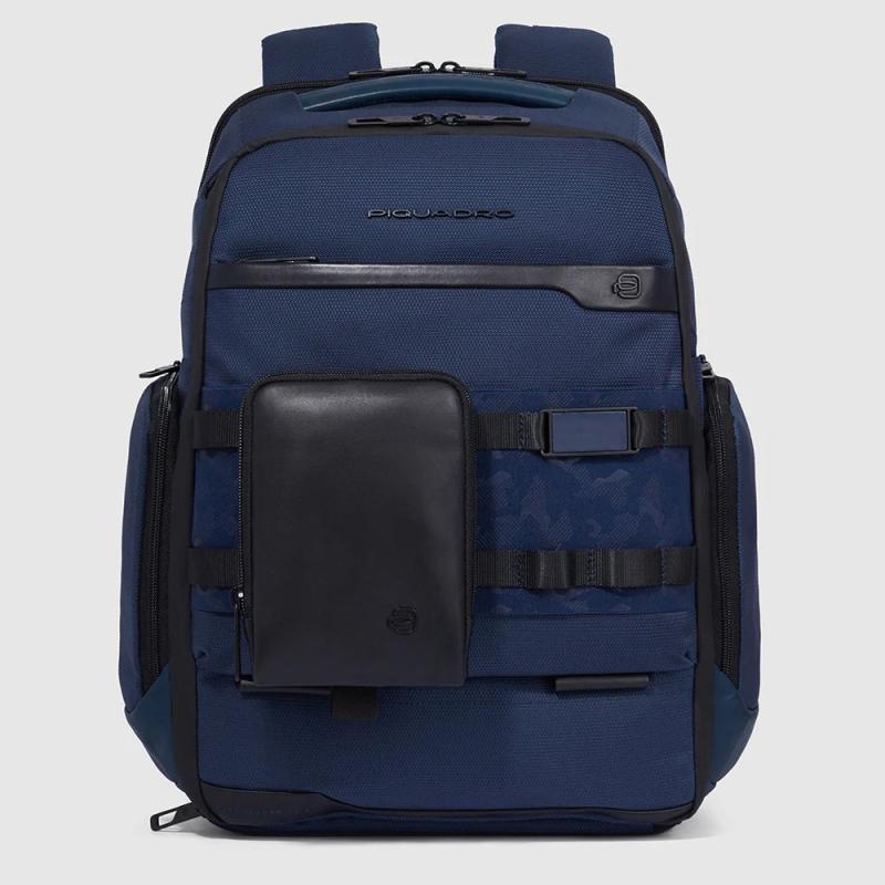 Дорожній рюкзак для ноутбука 15,6 Piquadro FX (FX) Blue CA6318FXBM_BLU