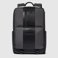 Дорожній рюкзак для ноутбука 15,6″ Piquadro BRIEF 2 SPECIAL (BR2S) Grey-Black CA6375BR2S_GRN