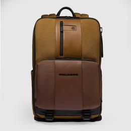 Дорожный рюкзак для ноутбука 15,6″ Piquadro BRIEF 2 SPECIAL (BR2S) Brown-Tobacco CA6375BR2S_MCU